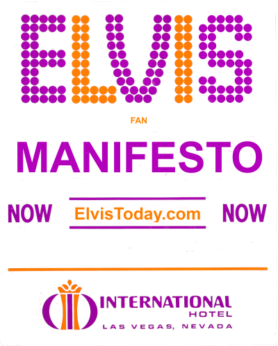 Elvis Fan Manifesto
