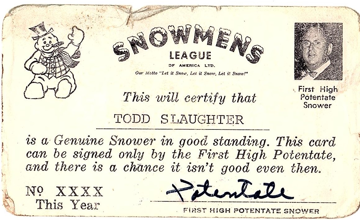 Colonel Tom Parker's Snowmens League