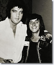 Tony Prince with Elvis